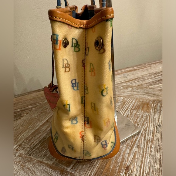 Dooney & Bourke Rainbow monogram Bag with hanging charm - Picture 6 of 14